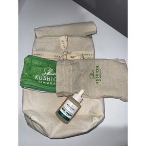 3 Piece Monat‎ Hair Gift Soothing Scalp & Hair Serum With Head Bands  A